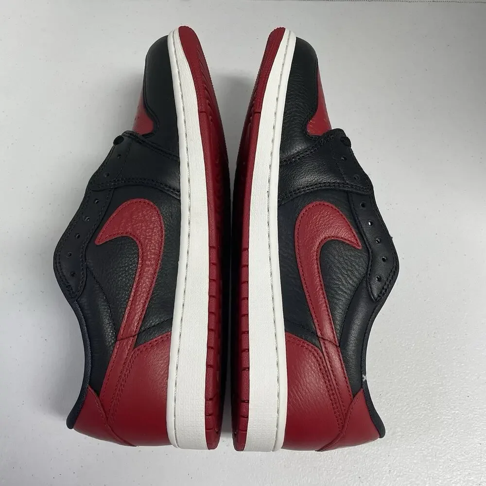 Air Jordan 1 Retro Low OG Banned 2026 IW6276 001 Size 10 Black Red Bred Low Top